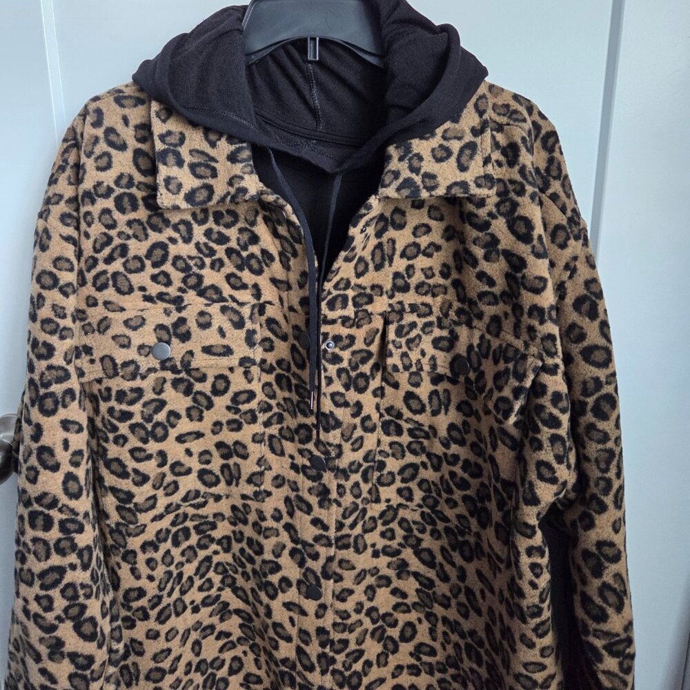 Wild Fable Leopard Print Shacket